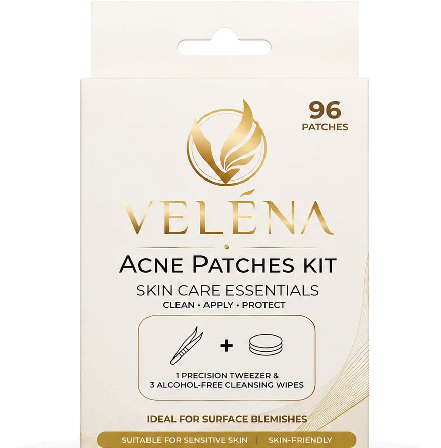 VELÉNA Acne Patches Kit, 96-patch carton box